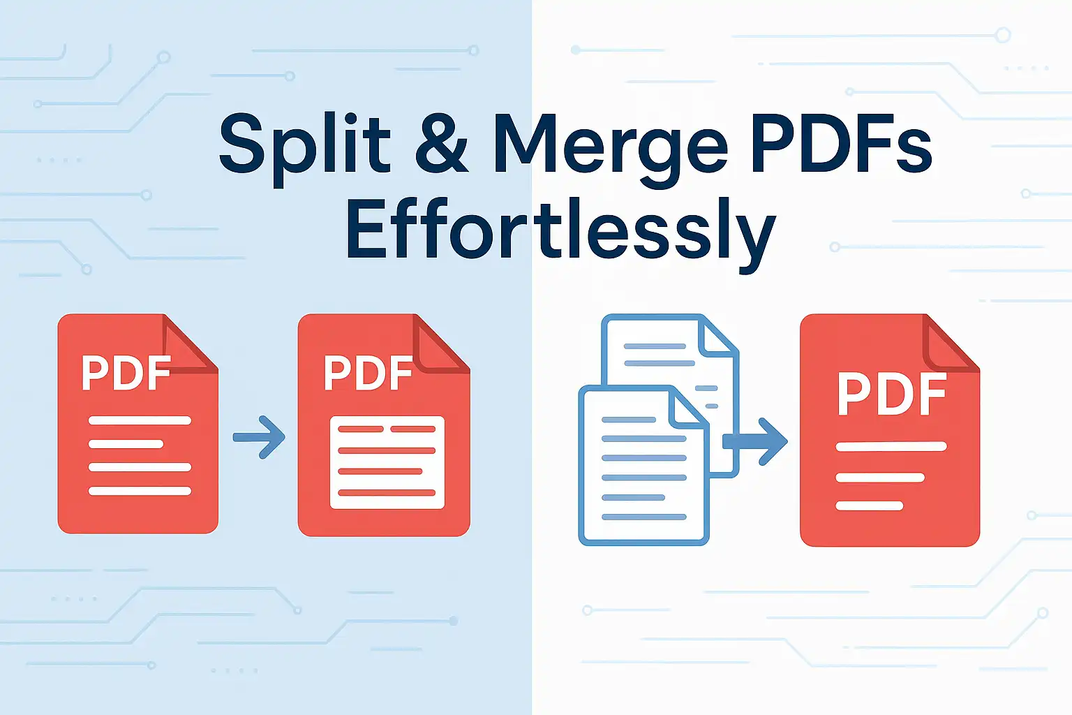 PDF Merge & Split Tool